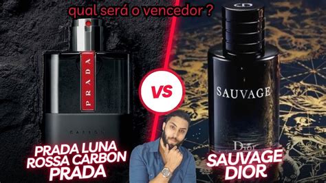 prada carbon vs sauvage|dior sauvage vs prada luna rossa.